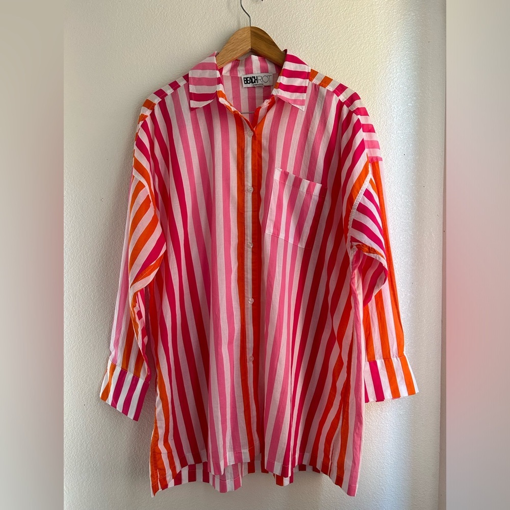 Beach Riot | Alexa Top in Sunset Stripes - Picture 5 of 10